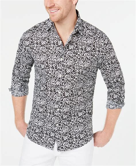 michael kors shirts for cheap|Michael Kors men's stretch shirt.